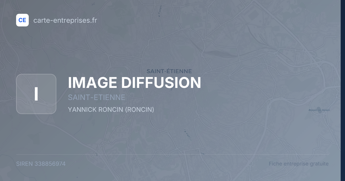 IMAGE DIFFUSION — 338856974 — fiche entreprise