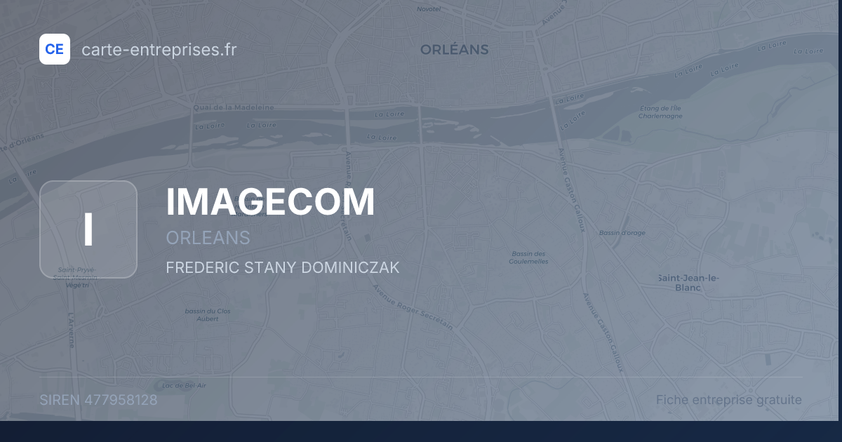 IMAGECOM — 477958128 — fiche entreprise