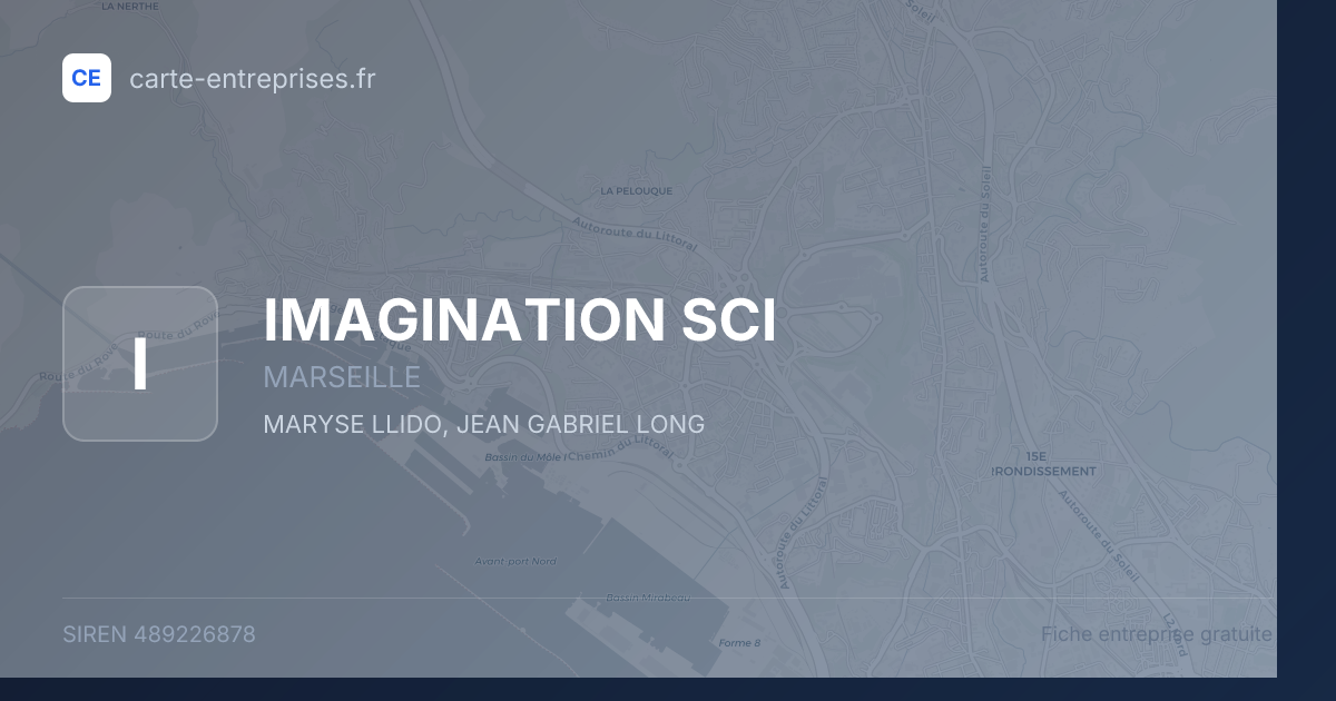 IMAGINATION SCI — 489226878 — fiche entreprise