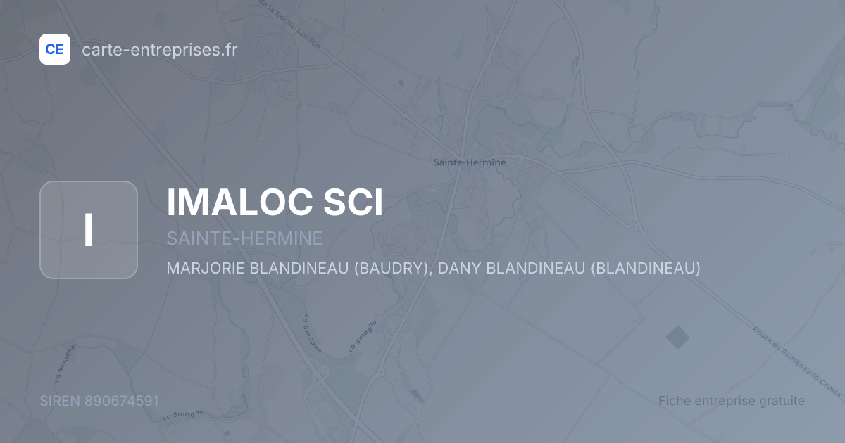 IMALOC SCI — 890674591 — fiche entreprise