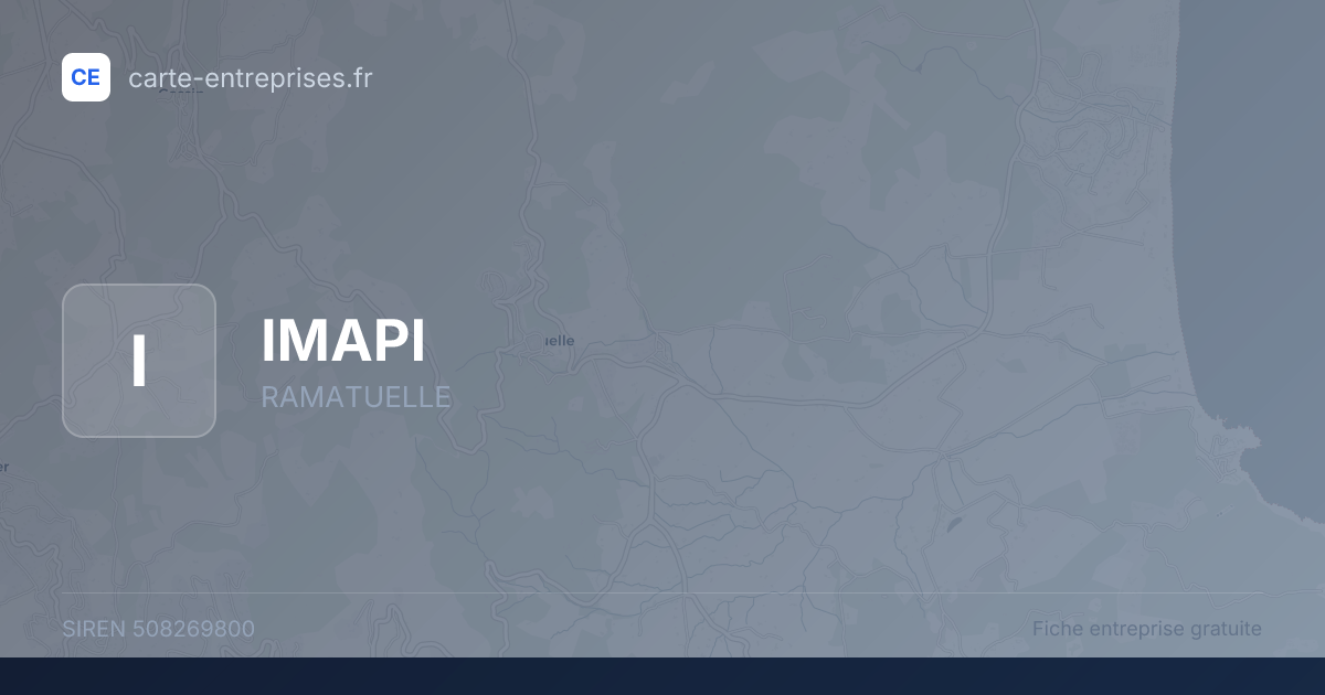 IMAPI — 508269800 — fiche entreprise
