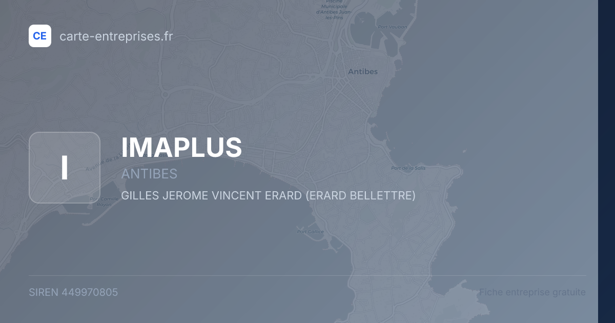 IMAPLUS — 449970805 — fiche entreprise