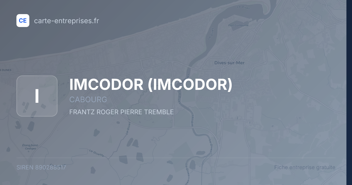 IMCODOR — 890288517 — fiche entreprise