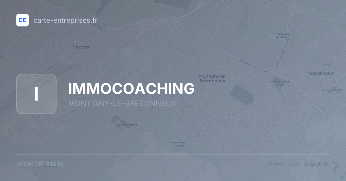 IMMOCOACHING — 751136235 — fiche entreprise