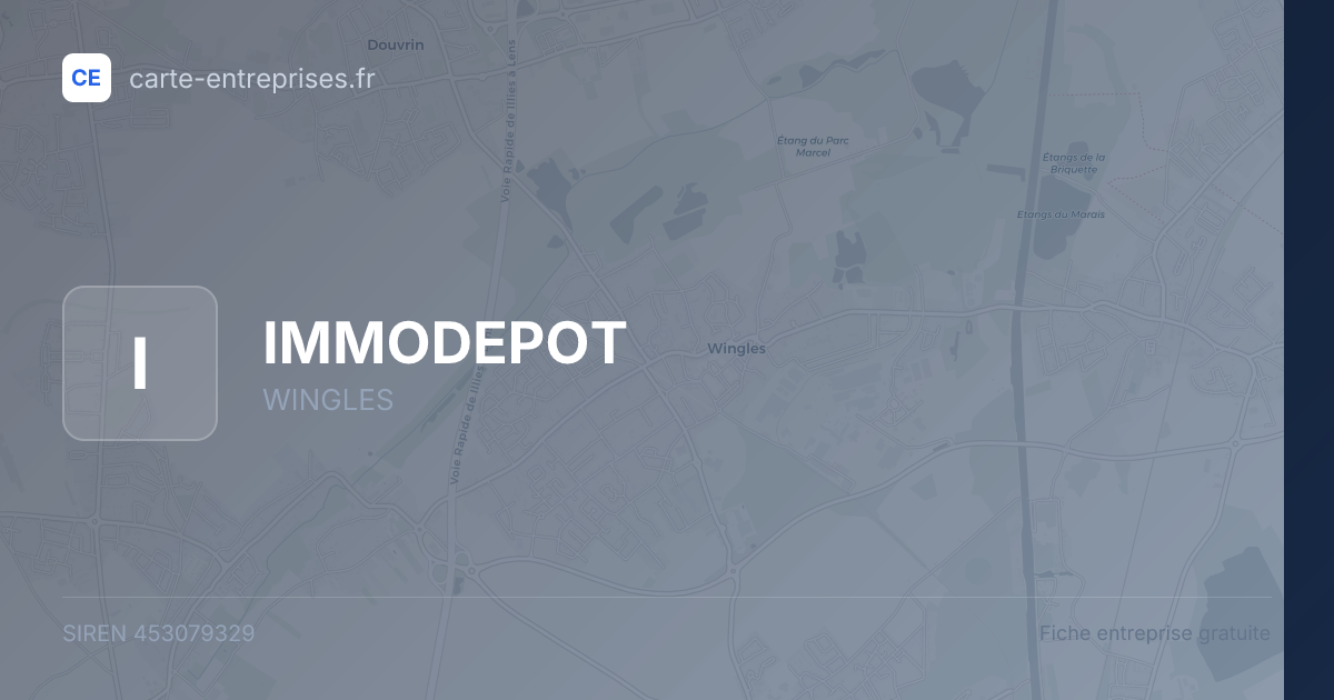 IMMODEPOT — 453079329 — fiche entreprise