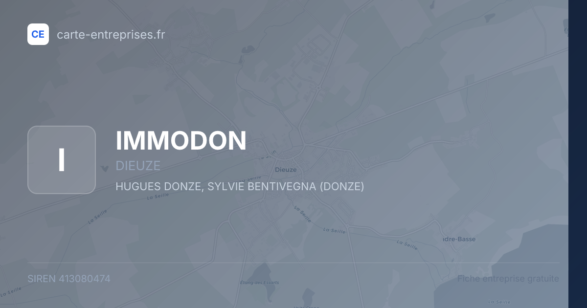 IMMODON — 413080474 — fiche entreprise