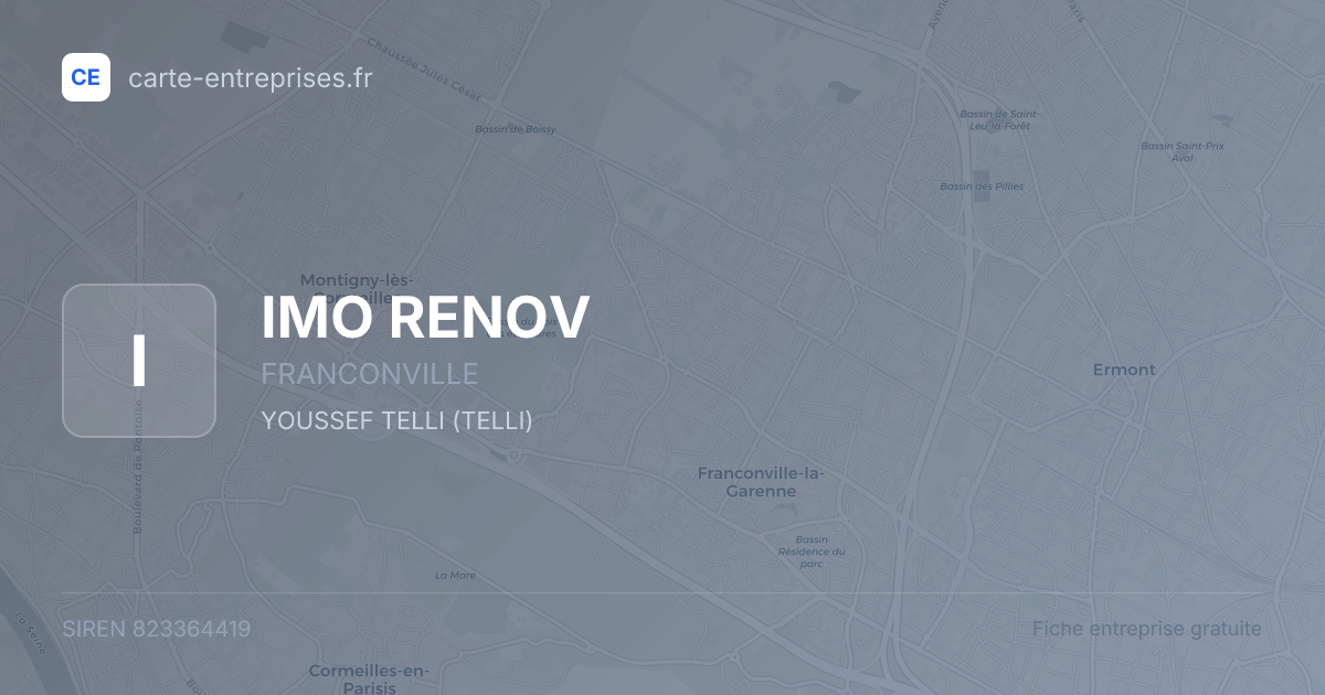 IMO RENOV — 823364419 — fiche entreprise