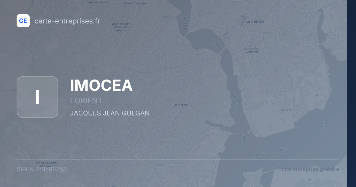 IMOCEA — 451768253 — fiche entreprise