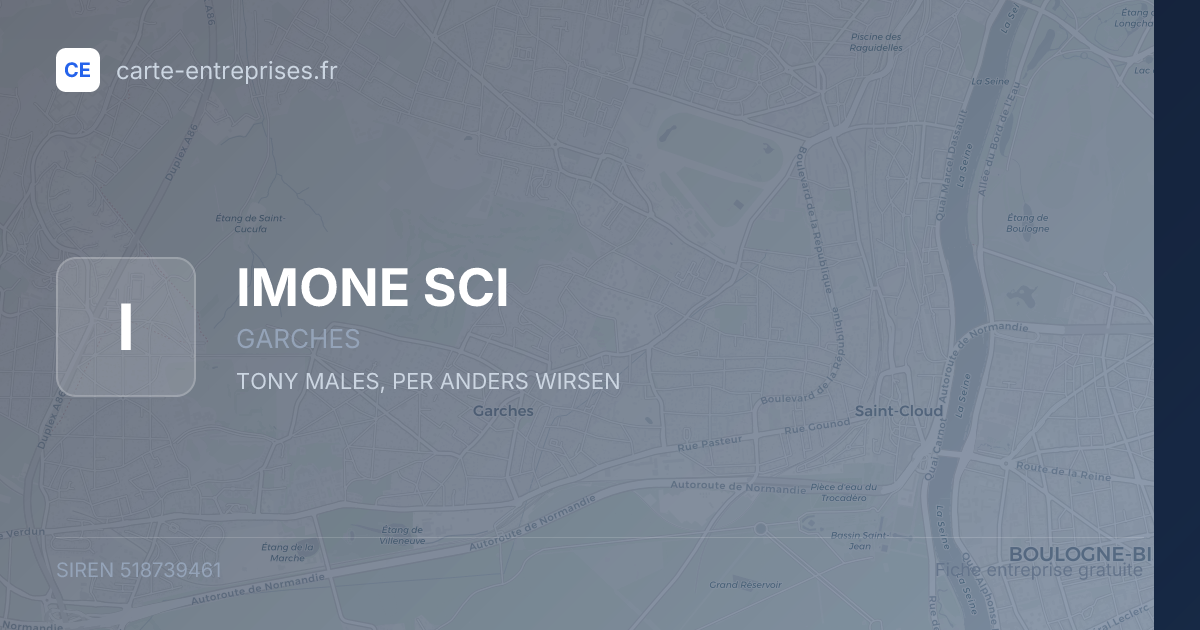 IMONE SCI — 518739461 — fiche entreprise