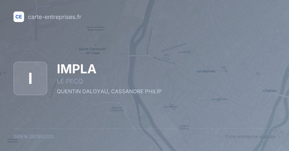IMPLA — 397953100 — fiche entreprise