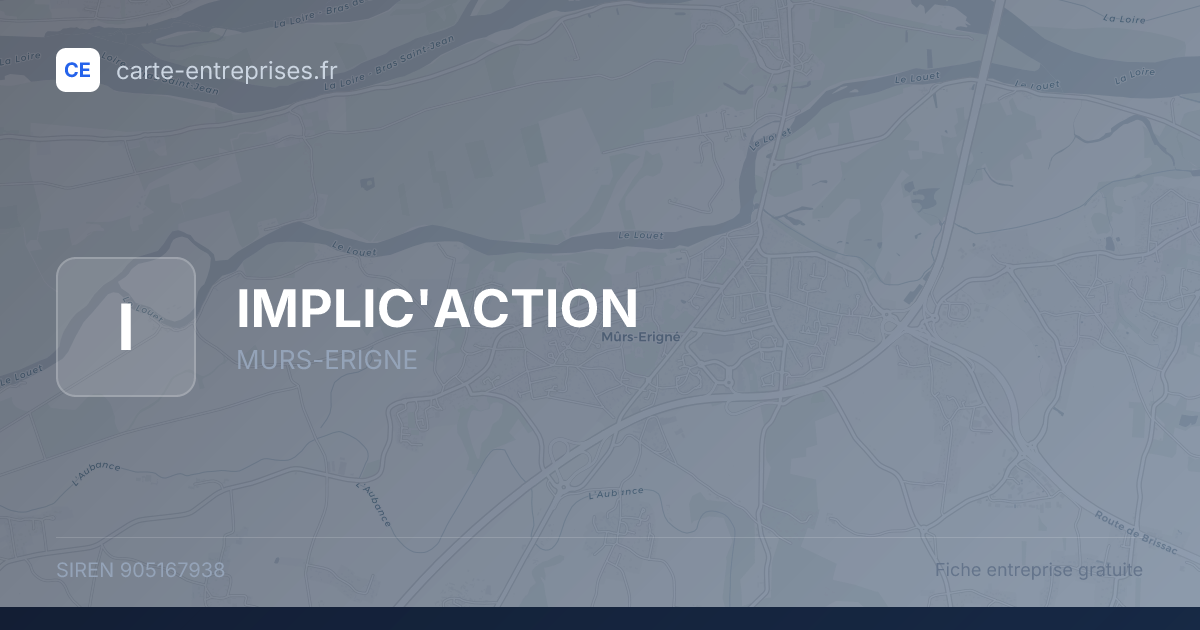 IMPLIC'ACTION — 905167938 — fiche entreprise