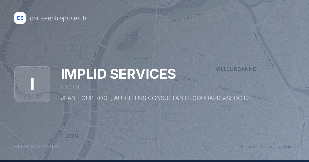IMPLID SERVICES — 802532028 — fiche entreprise