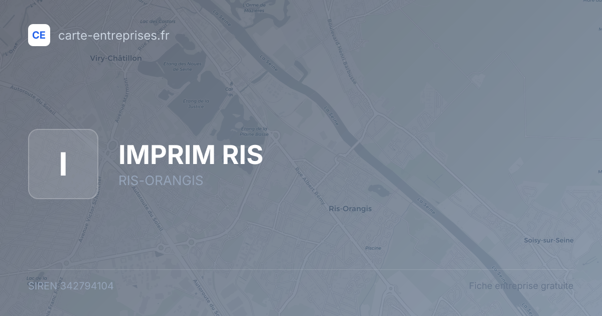 IMPRIM RIS — 342794104 — fiche entreprise