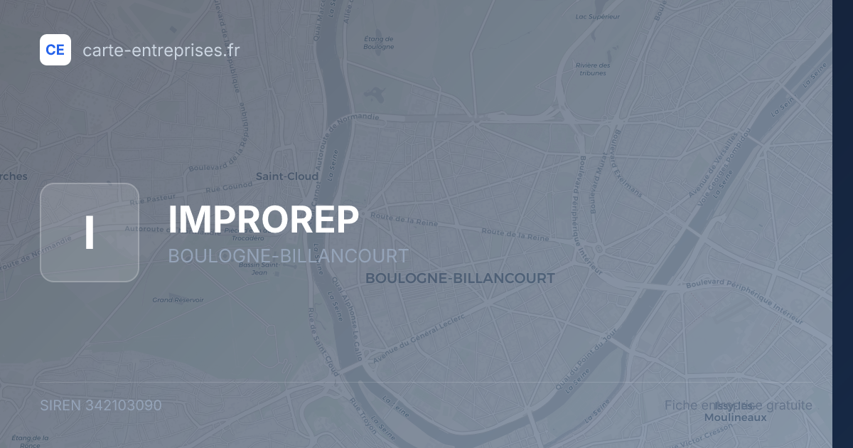 IMPROREP — 342103090 — fiche entreprise