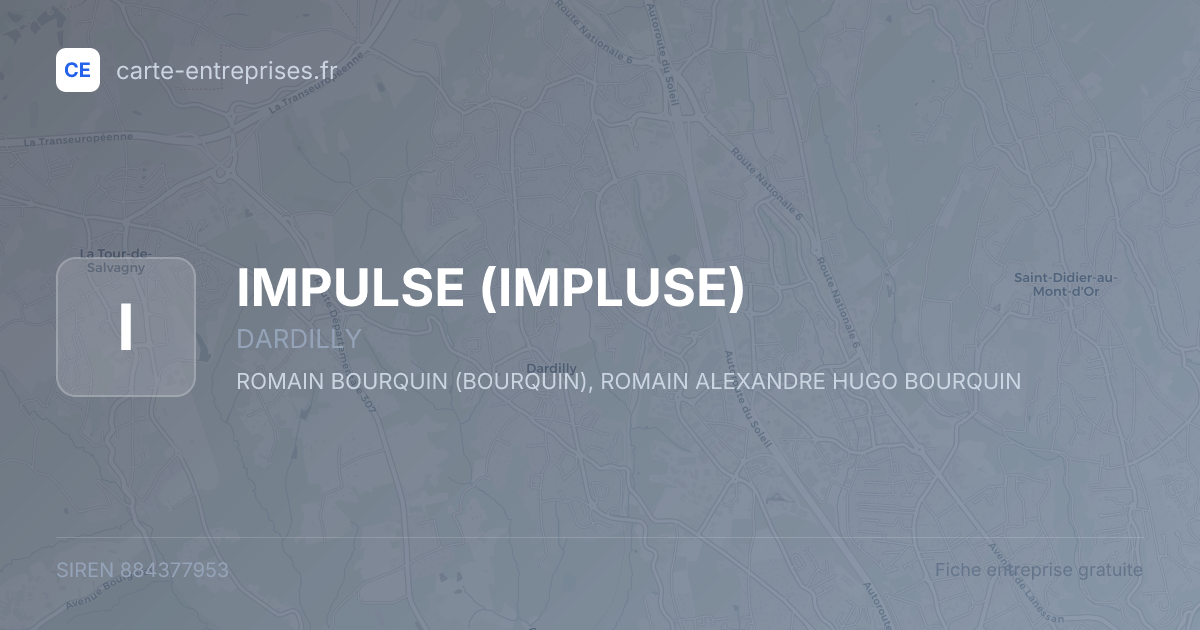 IMPULSE (IMPLUSE) — 884377953 — fiche entreprise