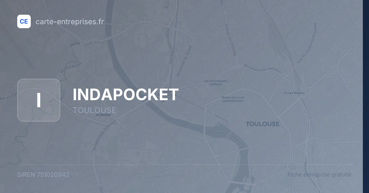 INDAPOCKET — 751020942 — fiche entreprise