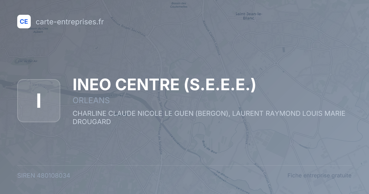 INEO CENTRE (S.E.E.E.) — 480108034 — fiche entreprise