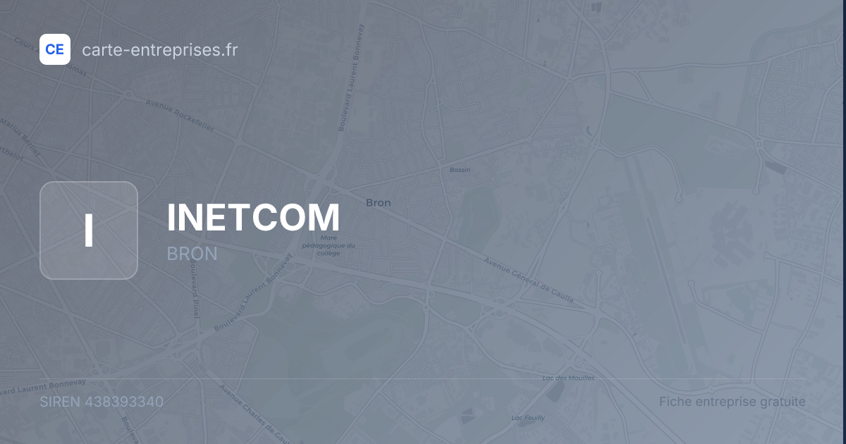 INETCOM — 438393340 — fiche entreprise