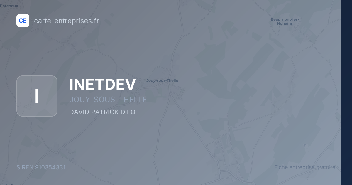 INETDEV — 910354331 — fiche entreprise