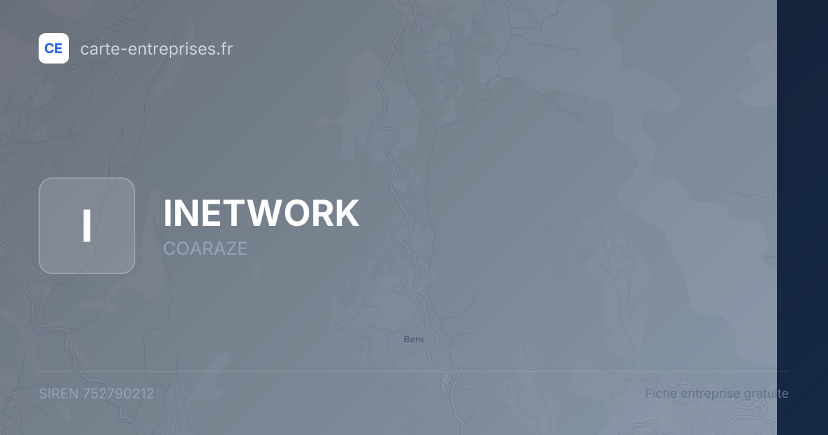 INETWORK — 752790212 — fiche entreprise