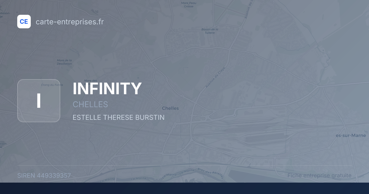INFINITY — 449339357 — fiche entreprise