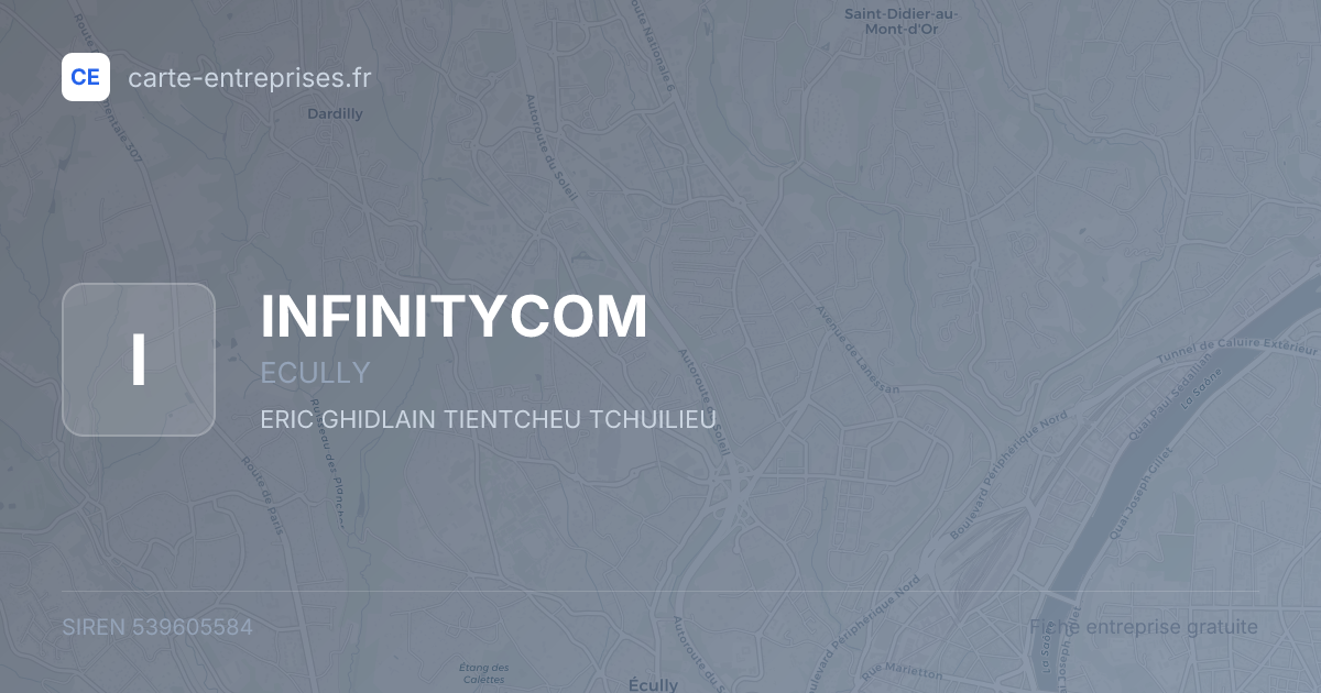 INFINITYCOM — 539605584 — fiche entreprise