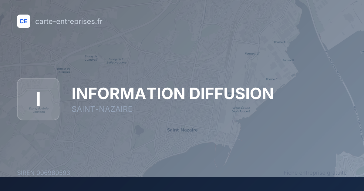 INFORMATION DIFFUSION — 006980593 — fiche entreprise
