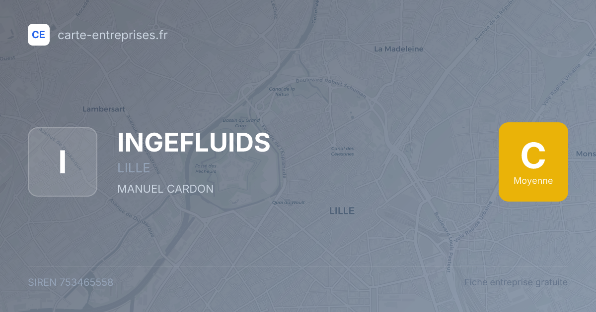 INGEFLUIDS — 753465558 — fiche entreprise
