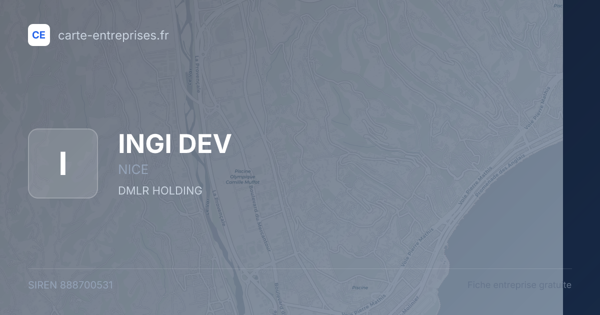 INGI DEV — 888700531 — fiche entreprise
