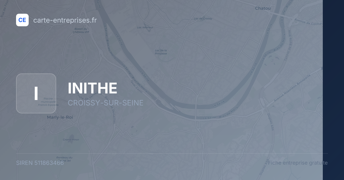 INITHE — 511863466 — fiche entreprise