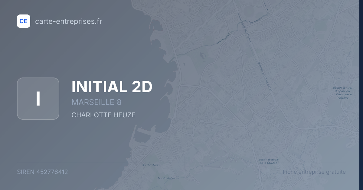INITIAL 2D — 452776412 — fiche entreprise