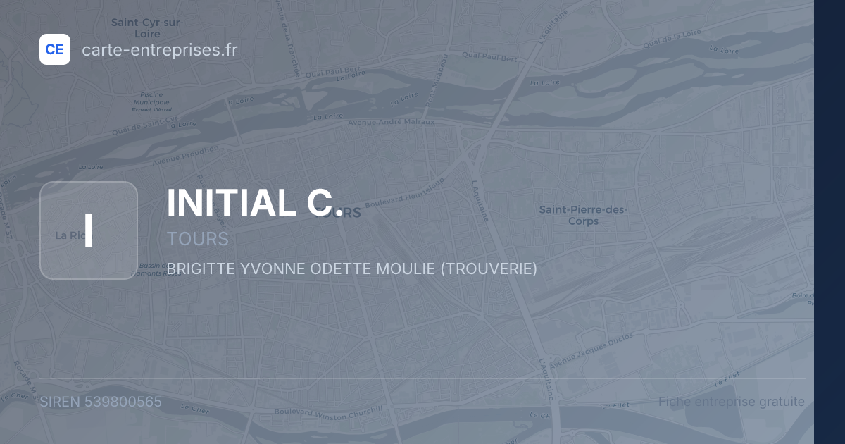 INITIAL C. — 539800565 — fiche entreprise