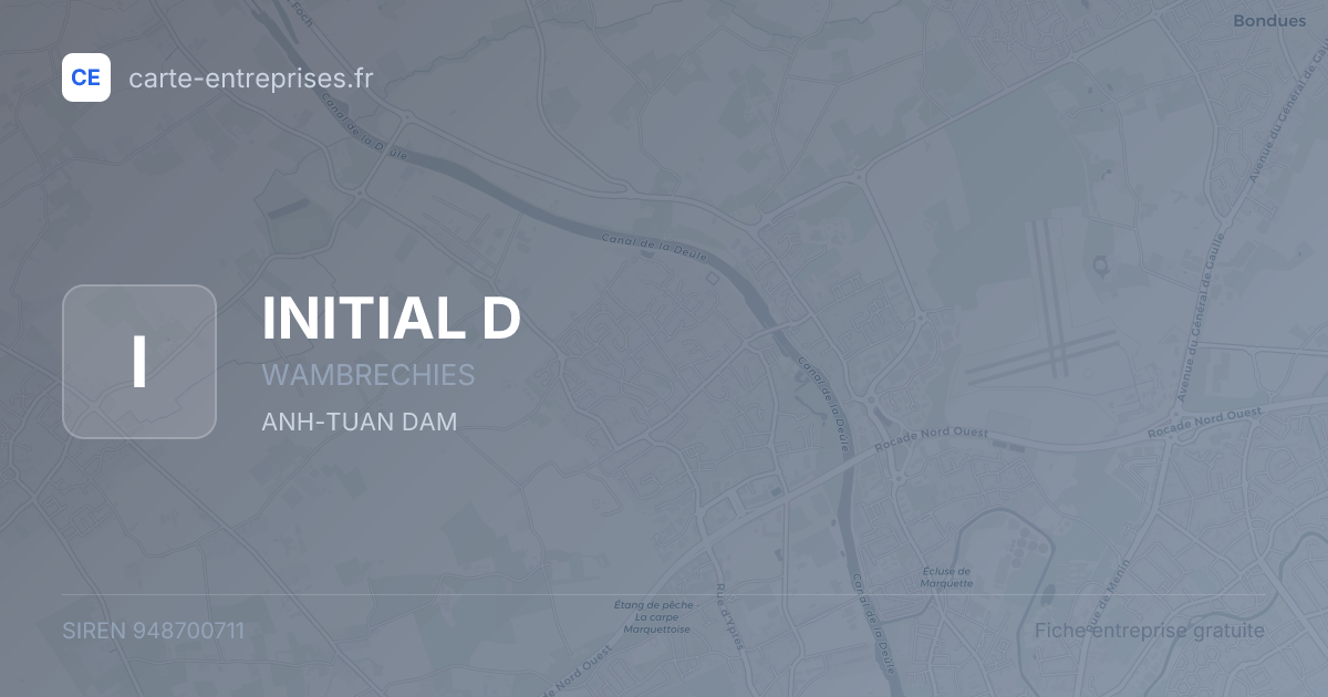 INITIAL D — 948700711 — fiche entreprise