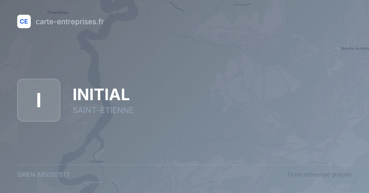 INITIAL — 885207977 — fiche entreprise
