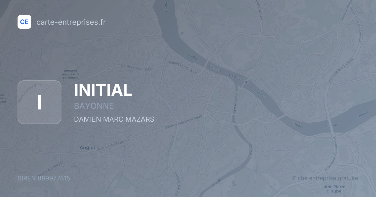 INITIAL — 889977815 — fiche entreprise