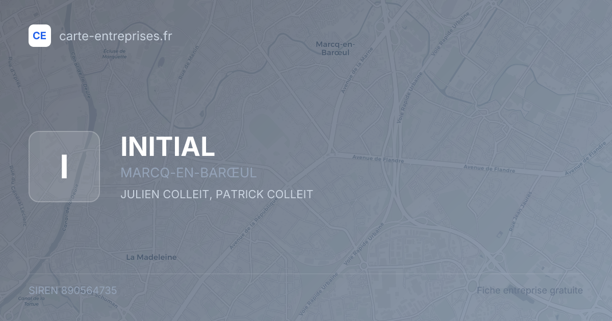INITIAL — 890564735 — fiche entreprise