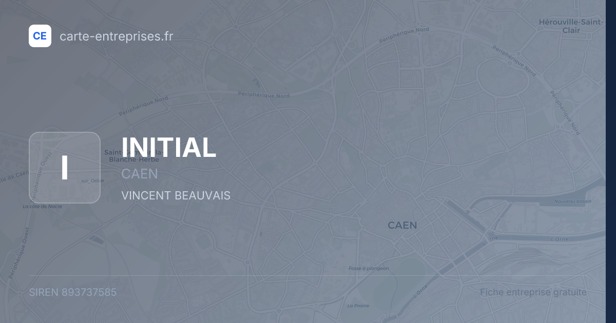 INITIAL — 893737585 — fiche entreprise