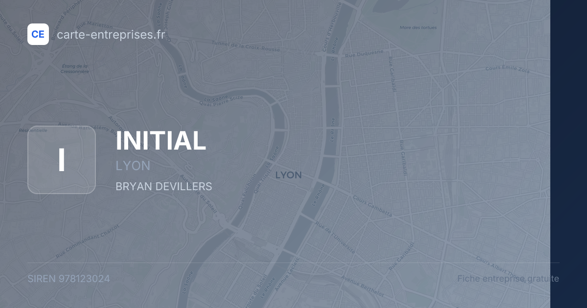 INITIAL — 978123024 — fiche entreprise