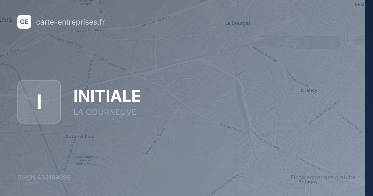 INITIALE — 438169898 — fiche entreprise