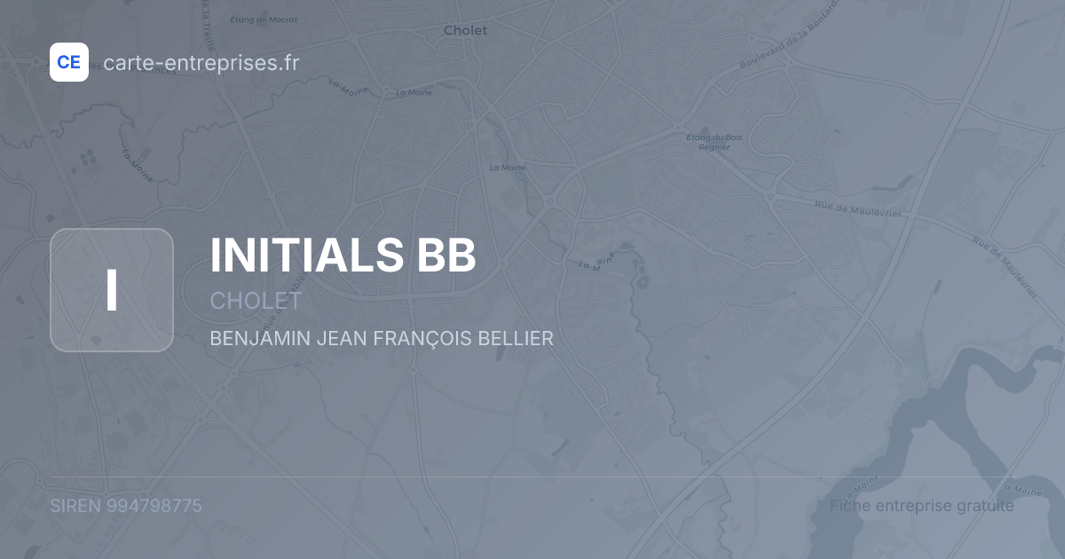 INITIALS BB — 994798775 — fiche entreprise