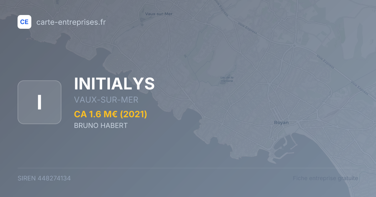 INITIALYS — 448274134 — fiche entreprise