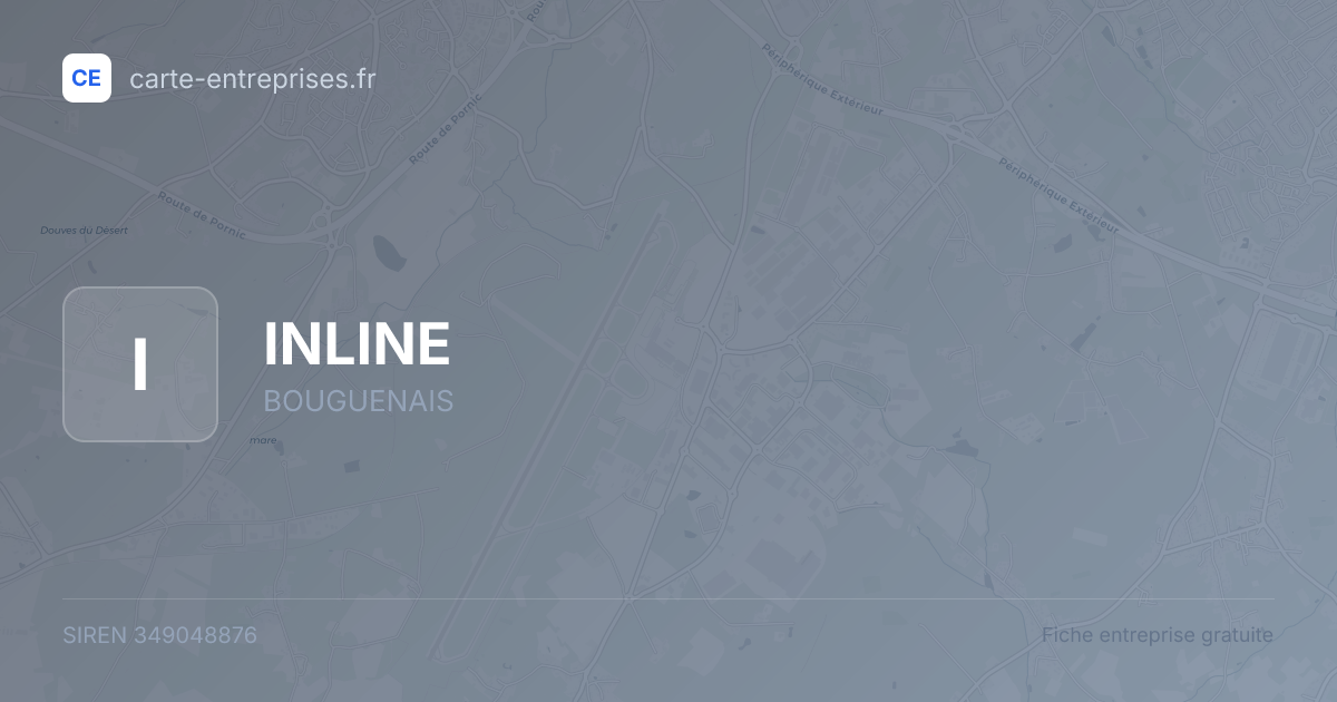 INLINE — 349048876 — fiche entreprise