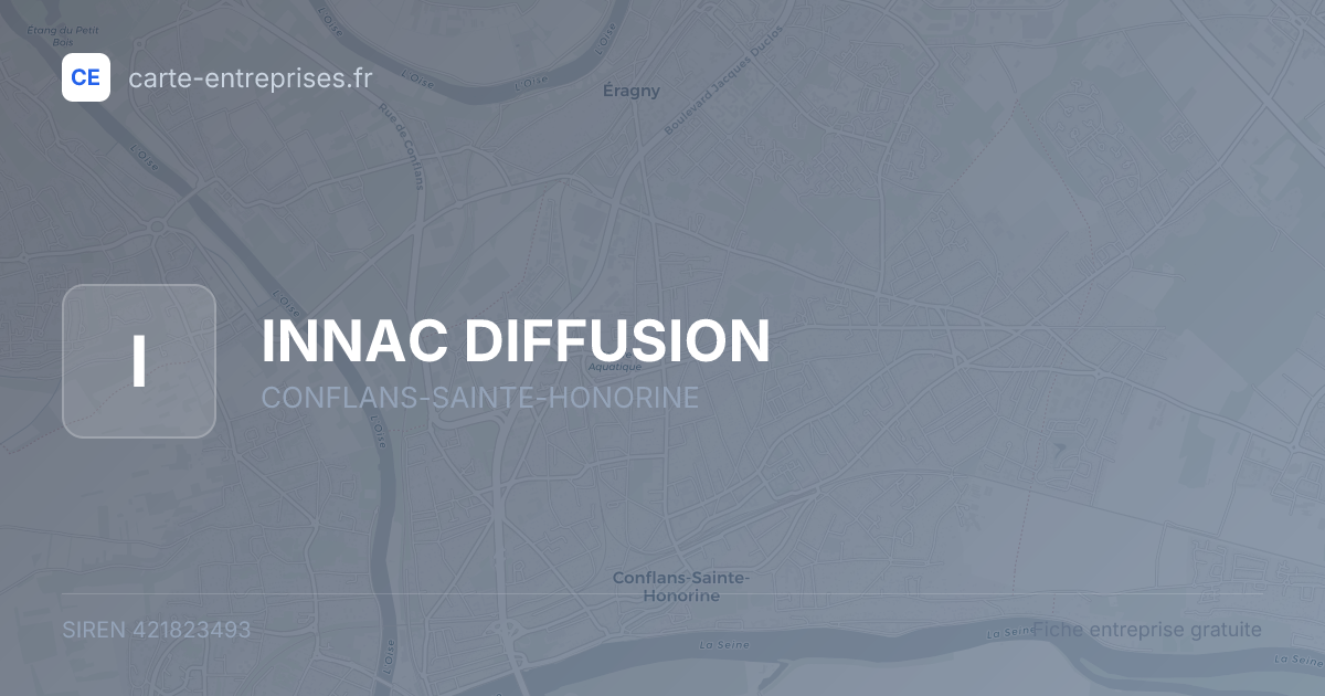 INNAC DIFFUSION — 421823493 — fiche entreprise