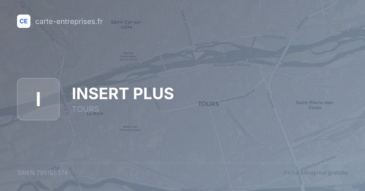 INSERT PLUS — 795188374 — fiche entreprise