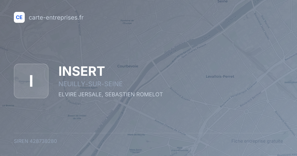 INSERT — 428738280 — fiche entreprise