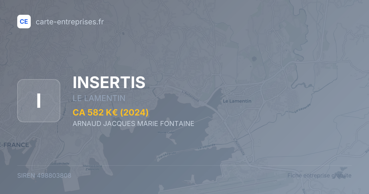 INSERTIS — 498803808 — fiche entreprise