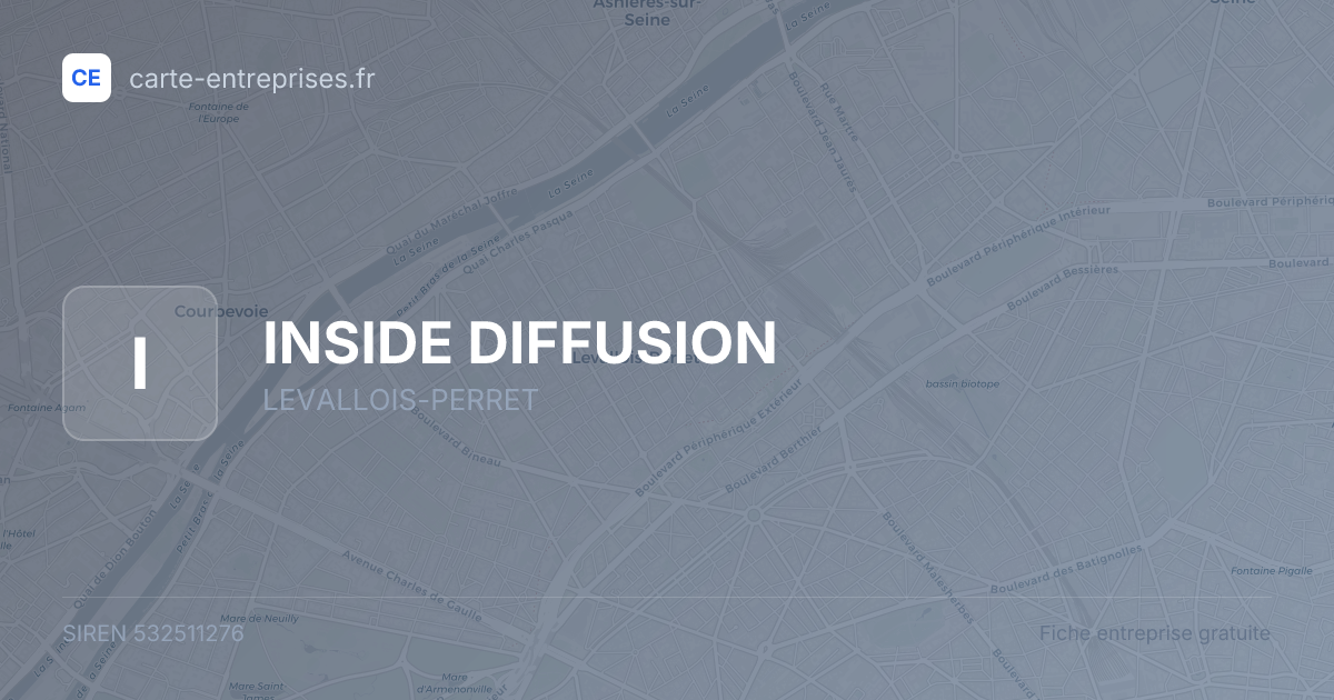 INSIDE DIFFUSION — 532511276 — fiche entreprise