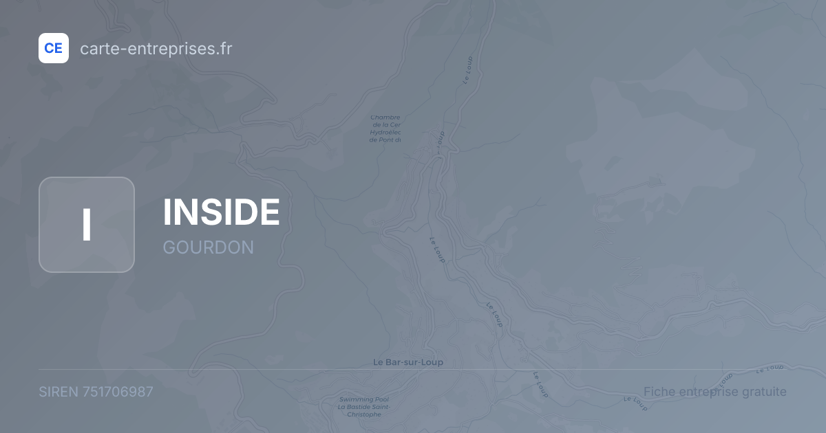 INSIDE — 751706987 — fiche entreprise