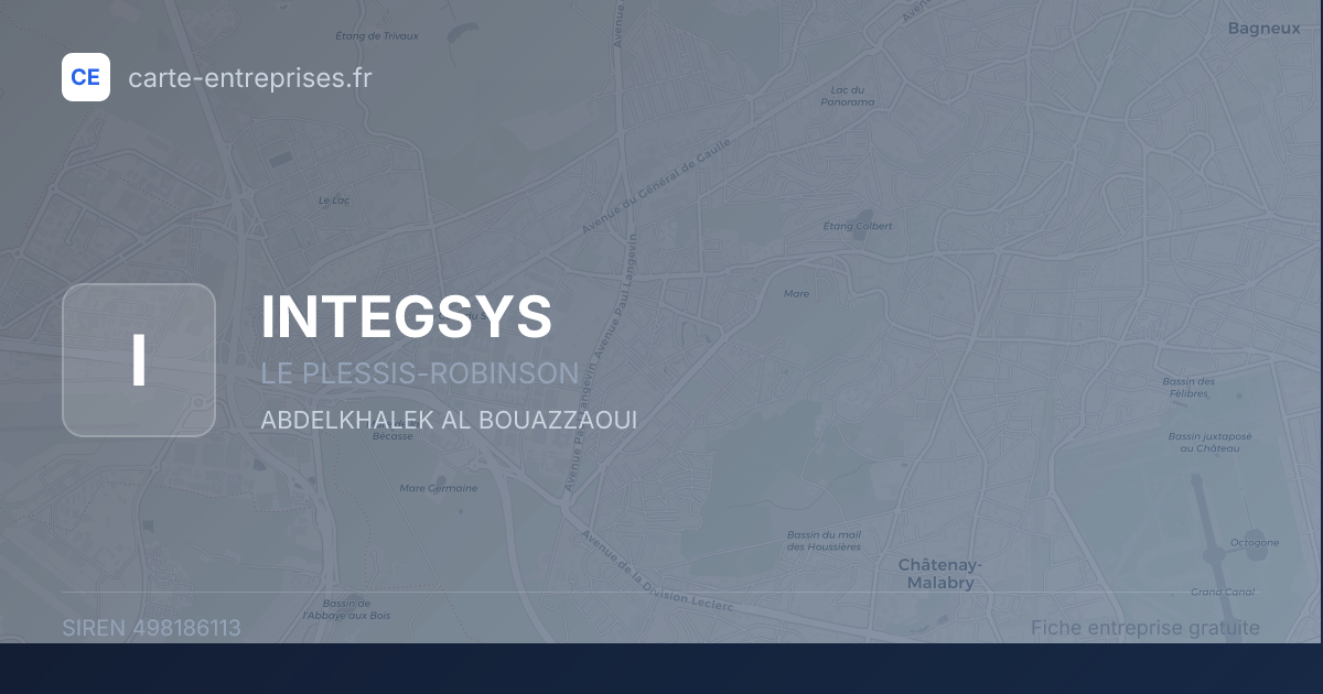 INTEGSYS — 498186113 — fiche entreprise