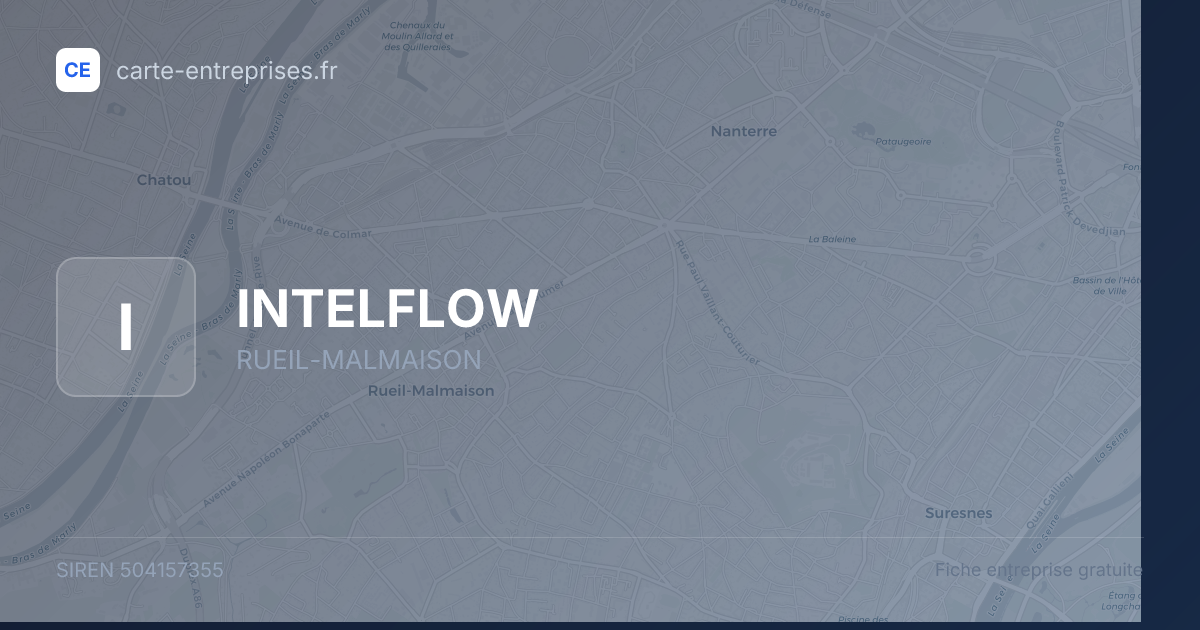 INTELFLOW — 504157355 — fiche entreprise